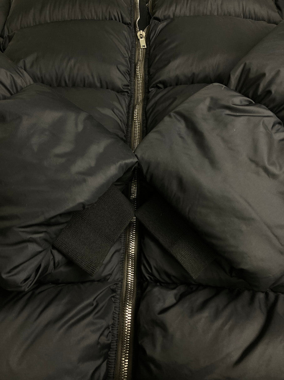 【中古品】【メンズ】 Rick Owens リックオウエンス 21AW GETHEMANE FLIGHT DOWN JACKET RU02A5788-NZD3 2021秋冬 ゲッセマネ フライト ダウン ジャケット アウター 141-251125-jt-09-min サイズ：US 42 カラー：ブラック 万代Net店