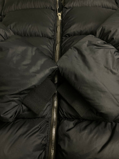 【中古品】【メンズ】 Rick Owens リックオウエンス 21AW GETHEMANE FLIGHT DOWN JACKET RU02A5788-NZD3 2021秋冬 ゲッセマネ フライト ダウン ジャケット アウター 141-251125-jt-09-min サイズ：US 42 カラー：ブラック 万代Net店