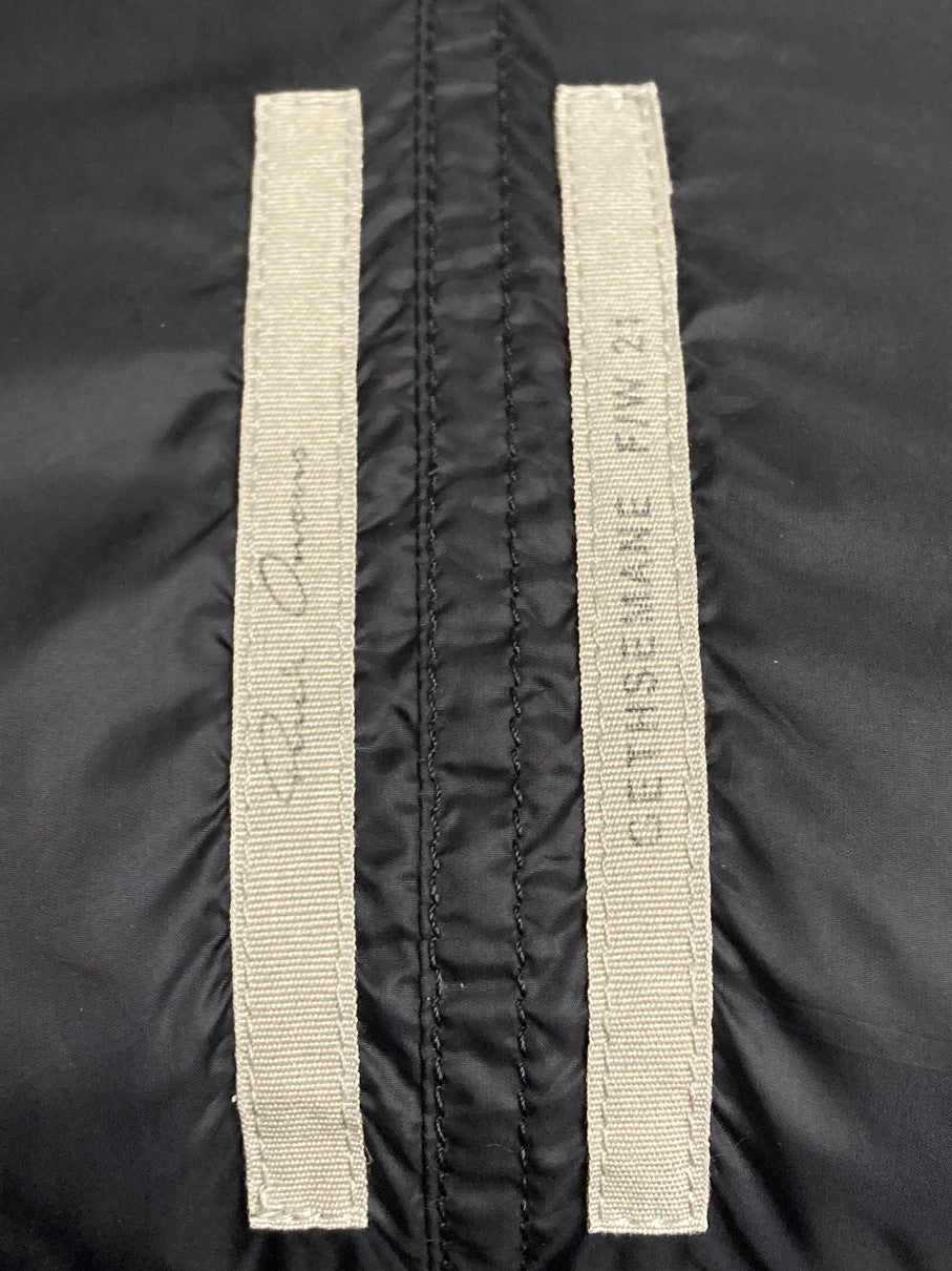 【中古品】【メンズ】 Rick Owens リックオウエンス 21AW GETHEMANE FLIGHT DOWN JACKET RU02A5788-NZD3 2021秋冬 ゲッセマネ フライト ダウン ジャケット アウター 141-251125-jt-09-min サイズ：US 42 カラー：ブラック 万代Net店