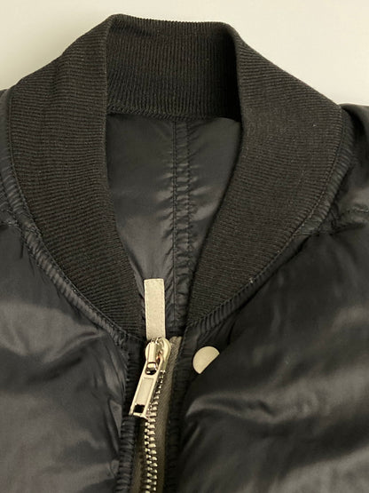 【中古品】【メンズ】 Rick Owens リックオウエンス 21AW GETHEMANE FLIGHT DOWN JACKET RU02A5788-NZD3 2021秋冬 ゲッセマネ フライト ダウン ジャケット アウター 141-251125-jt-09-min サイズ：US 42 カラー：ブラック 万代Net店