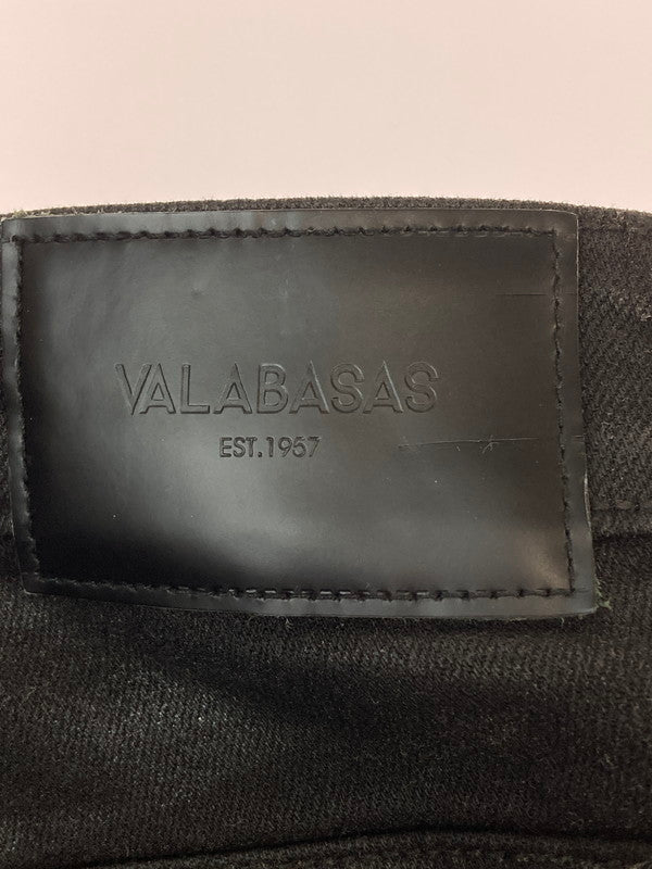 【中古品】【メンズ】 VALABASAS ヴァラバサス BOOTS CUT PANTS ブーツカット パンツ ボトムス 151-251126-jt-22-min サイズ：28 カラー：ブラック 万代Net店