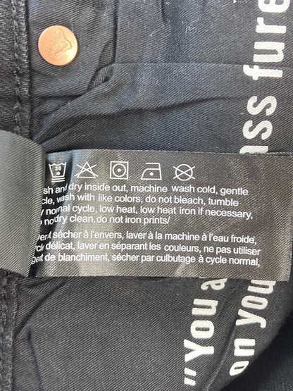 【中古品】【メンズ】 VALABASAS ヴァラバサス BOOTS CUT PANTS ブーツカット パンツ ボトムス 151-251126-jt-22-min サイズ：28 カラー：ブラック 万代Net店