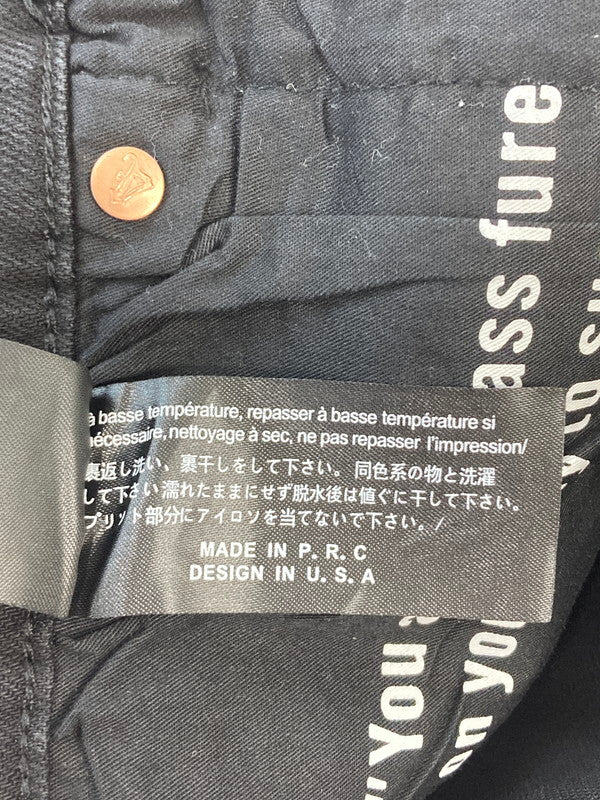 【中古品】【メンズ】 VALABASAS ヴァラバサス BOOTS CUT PANTS ブーツカット パンツ ボトムス 151-251126-jt-22-min サイズ：28 カラー：ブラック 万代Net店