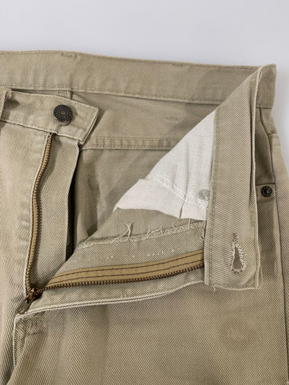 【現状渡し品】【メンズ】 Levi's リーバイス 536刻印 白タブ 42TALON 517PANTS パンツ 157-251206-zi-26-min サイズ：不明 カラー：ベージュ 万代Net店
