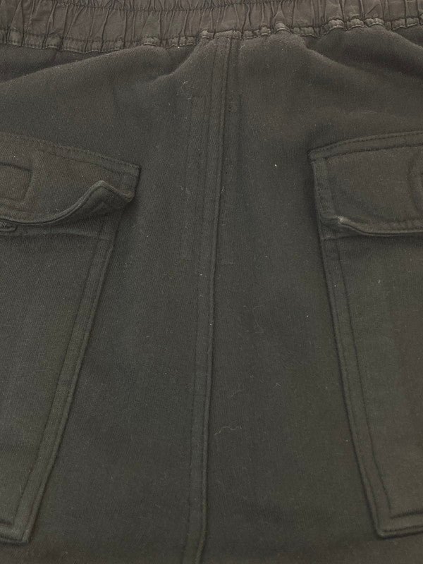 【中古品】【メンズ】 Rick Owens リックオウエンス DRKSHDW ダークシャドウ PUSHER FLEECE PANTS プッシャー フリース パンツ ボトムス 152-251126-jt-21-min サイズ：US L カラー：ブラック 万代Net店