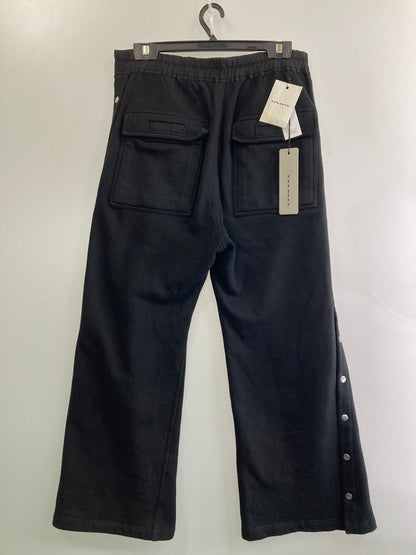 【中古品】【メンズ】 Rick Owens リックオウエンス DRKSHDW ダークシャドウ PUSHER FLEECE PANTS プッシャー フリース パンツ ボトムス 152-251126-jt-21-min サイズ：US L カラー：ブラック 万代Net店