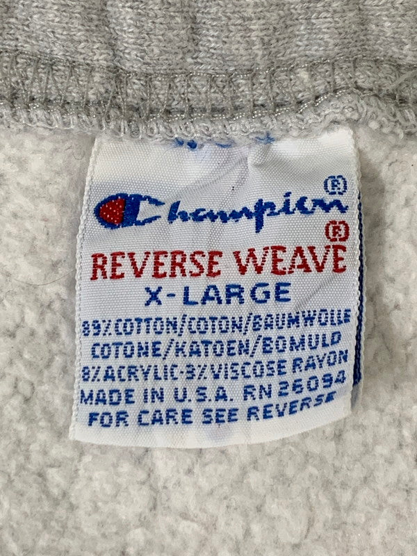 【現状渡し品】【メンズ】 Champion チャンピオン 90's REVERSE WEAVE SWEATPANTS 90年代 リバースウィーブ スウェットパンツ ボトムス 157-251125-yn-35-min サイズ：XL カラー：ライトグレー 万代Net店