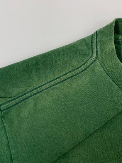 【中古品】【メンズ】 STUSSY ステューシー 90'S 白タグ SHADOW MAN PRINT TEE 90年代 シャドウマン プリントTシャツ トップス 142-251126-jt-04-min サイズ：M カラー：グリーン 万代Net店