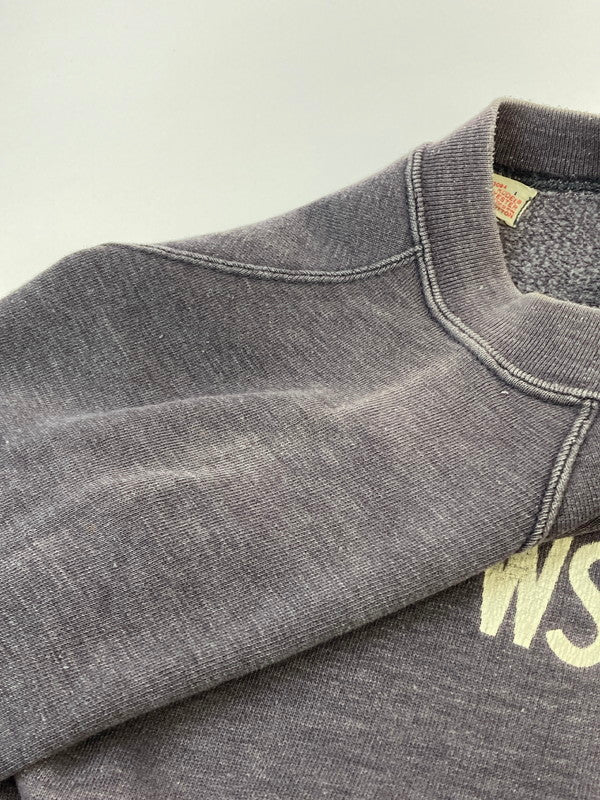 【中古品】【メンズ】 Champion チャンピオン 60'S C中ランタグ COLLEGE SWEATSHIRTS 60年代カレッジ スウェット トップス 146-251125-jt-28-min サイズ：L カラー：パープル 万代Net店