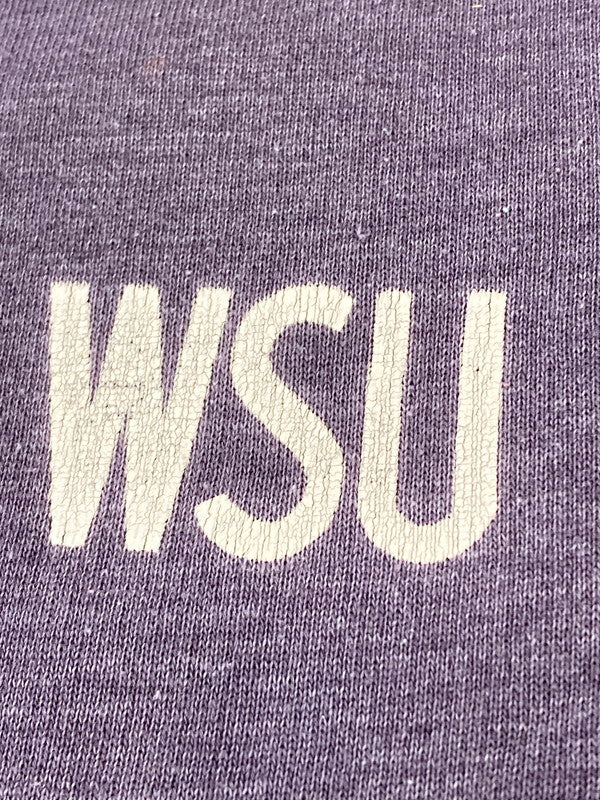 【中古品】【メンズ】 Champion チャンピオン 60'S C中ランタグ COLLEGE SWEATSHIRTS 60年代カレッジ スウェット トップス 146-251125-jt-28-min サイズ：L カラー：パープル 万代Net店