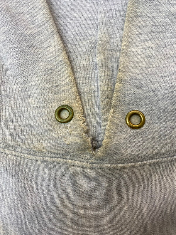 【中古品】【メンズ】 Champion チャンピオン 80'S REVERSE WEAVE HOODIE NAVY 80年代 リバースウィーブ フーディ パーカー トップス 146-251126-jt-32-min サイズ：L カラー：グレー 万代Net店