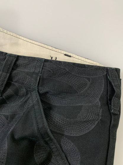 【中古品】【メンズ】 HYSTERIC GLAMOUR ヒステリックグラマー SNAKE LOOP CARGO PANTS 02233AP13 スネーク ループ カーゴパンツ ボトムス 151-251125-yn-31-min サイズ：L カラー：ブラック 万代Net店