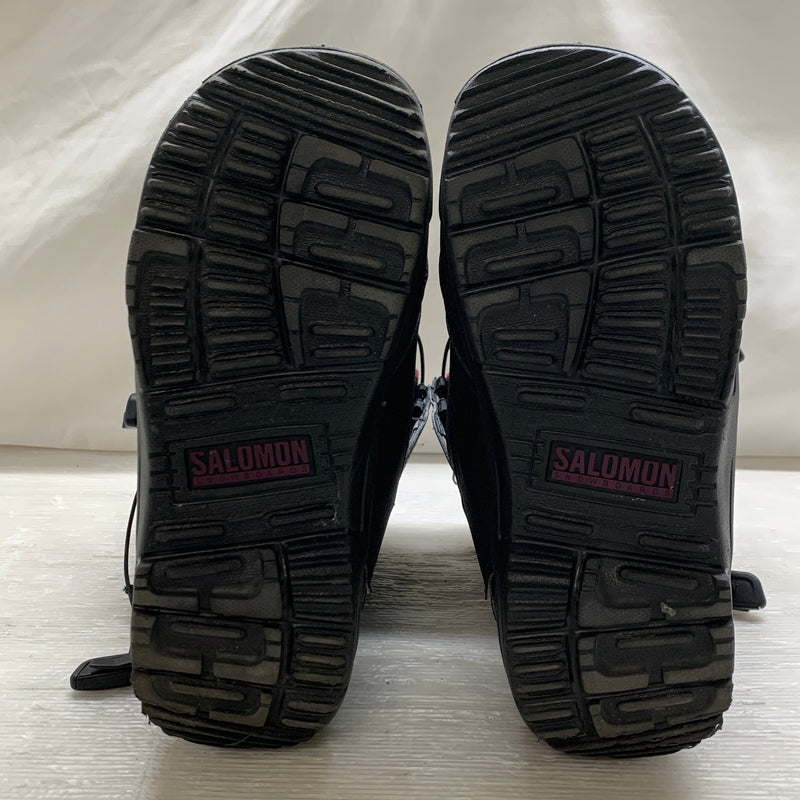 【現状渡し品】【メンズ/レディース】 SALOMON サロモン スノーボードブーツ スノボ靴 24.0cm 118-260914-ta-09-min 万代Net店