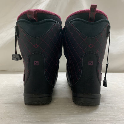 【現状渡し品】【メンズ/レディース】 SALOMON サロモン スノーボードブーツ スノボ靴 24.0cm 118-260914-ta-09-min 万代Net店