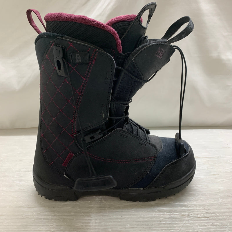 【現状渡し品】【メンズ/レディース】 SALOMON サロモン スノーボードブーツ スノボ靴 24.0cm 118-260914-ta-09-min 万代Net店