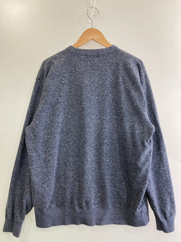 【中古品】【メンズ】 HYSTERIC GLAMOUR ヒステリックグラマー MUSIC LOVERS SWEAT 02251CS02 ミュージック ラバース スウェット ニットトップス 140-251126-jt-17-min サイズ：XL カラー：ブルー系 万代Net店