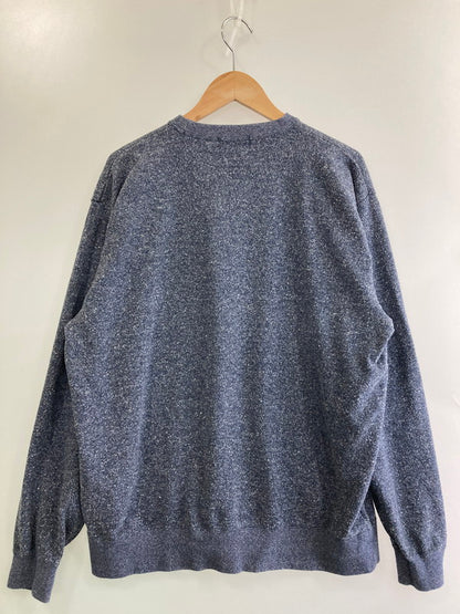 【中古品】【メンズ】 HYSTERIC GLAMOUR ヒステリックグラマー MUSIC LOVERS SWEAT 02251CS02 ミュージック ラバース スウェット ニットトップス 140-251126-jt-17-min サイズ：XL カラー：ブルー系 万代Net店