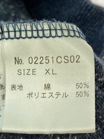 【中古品】【メンズ】 HYSTERIC GLAMOUR ヒステリックグラマー MUSIC LOVERS SWEAT 02251CS02 ミュージック ラバース スウェット ニットトップス 140-251126-jt-17-min サイズ：XL カラー：ブルー系 万代Net店