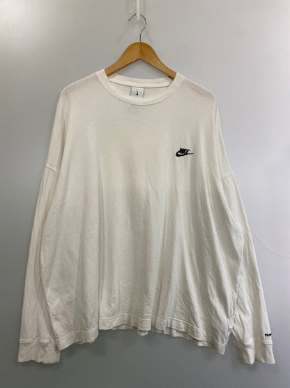 【中古品】【メンズ】 NIKE ナイキ × PEACEMINUSONE ピースマイナスワン NRG CF L S TEE DR0097-100 Gドラゴン コラボ ロンT バックプリント メンズ 長袖 Ｔシャツ 142-251128-em-06-min サイズ：M カラー：ホワイト 万代Net店