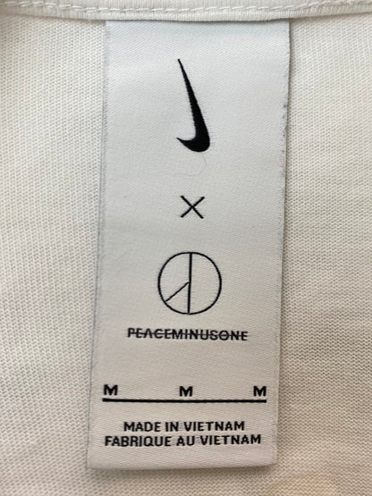 【中古品】【メンズ】 NIKE ナイキ × PEACEMINUSONE ピースマイナスワン NRG CF L S TEE DR0097-100 Gドラゴン コラボ ロンT バックプリント メンズ 長袖 Ｔシャツ 142-251128-em-06-min サイズ：M カラー：ホワイト 万代Net店