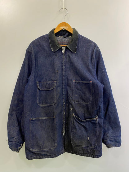 【現状渡し品】【メンズ】 BLUE BELL ブルーベル 70'S ブランケット デニム カバーオール アウター 145-251126-jt-28-min カラー：インディゴ 万代Net店