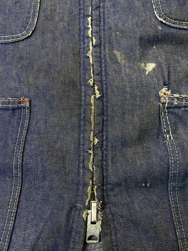 【現状渡し品】【メンズ】 BLUE BELL ブルーベル 70'S ブランケット デニム カバーオール アウター 145-251126-jt-28-min カラー：インディゴ 万代Net店