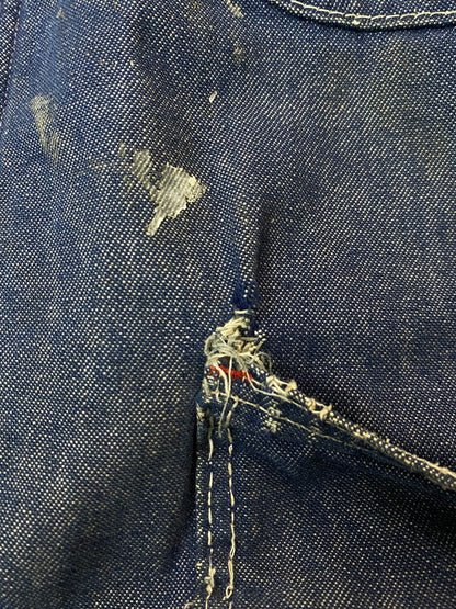 【現状渡し品】【メンズ】 BLUE BELL ブルーベル 70'S ブランケット デニム カバーオール アウター 145-251126-jt-28-min カラー：インディゴ 万代Net店