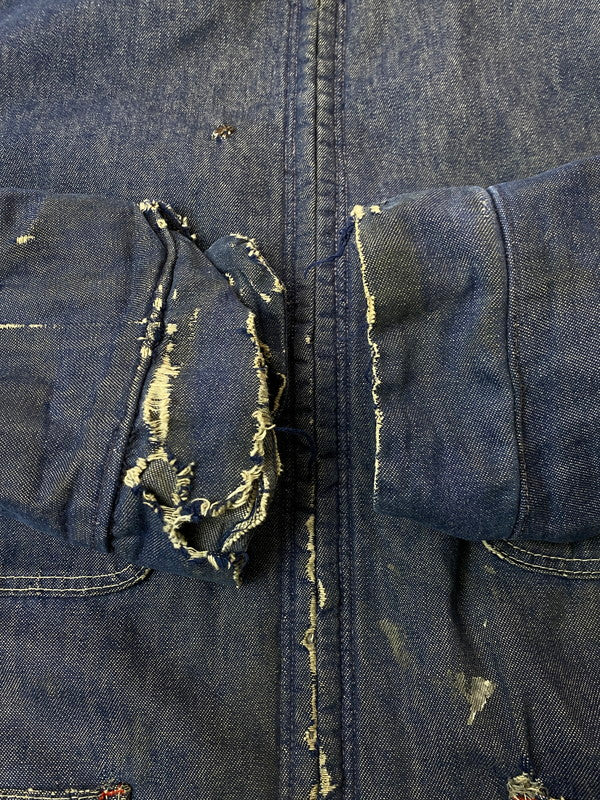 【現状渡し品】【メンズ】 BLUE BELL ブルーベル 70'S ブランケット デニム カバーオール アウター 145-251126-jt-28-min カラー：インディゴ 万代Net店