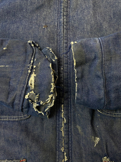 【現状渡し品】【メンズ】 BLUE BELL ブルーベル 70'S ブランケット デニム カバーオール アウター 145-251126-jt-28-min カラー：インディゴ 万代Net店