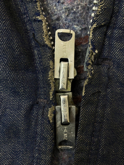 【現状渡し品】【メンズ】 BLUE BELL ブルーベル 70'S ブランケット デニム カバーオール アウター 145-251126-jt-28-min カラー：インディゴ 万代Net店