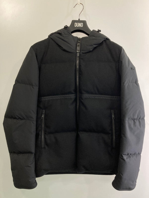 【中古美品】【メンズ】 DUNO デュノ PALM DOWN JACKET FM631D-J18 パーム ダウンジャケット アウター 141-251125-jt-24-min サイズ：50 カラー：ブラック 万代Net店