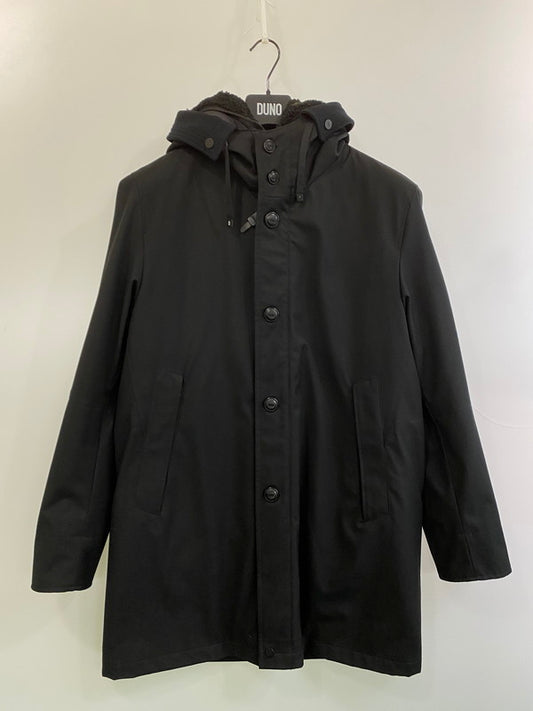 【中古美品】【メンズ】 DUNO デュノ DOWN COAT GEYSER P PARMA 103MT-1491 ダウンコート ジェスター パルマ アウター 141-251126-jt-26-min サイズ：50 カラー：ブラック 万代Net店