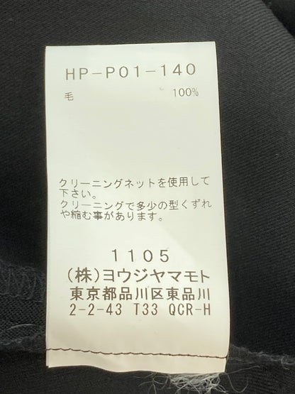 【中古品】【メンズ】 Yohji Yamamoto ヨウジヤマモト REGULATION レギュレーション DRAWSTRING PANTS HP-P01-140 ドロウストリング パンツ ボトムス 151-251126-jt-24-min サイズ：1 カラー：ブラック 万代Net店