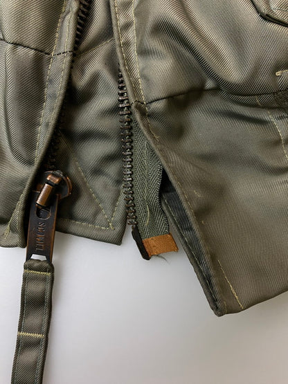 【中古品】【メンズ】 U.S.AIR FORCE ユーエス エアフォース 90'S CWU-45 P FLIGHT JACKET フライトジャケット アウター 146-251126-jt-29-min サイズ：L42-44 カラー：オリーブ 万代Net店