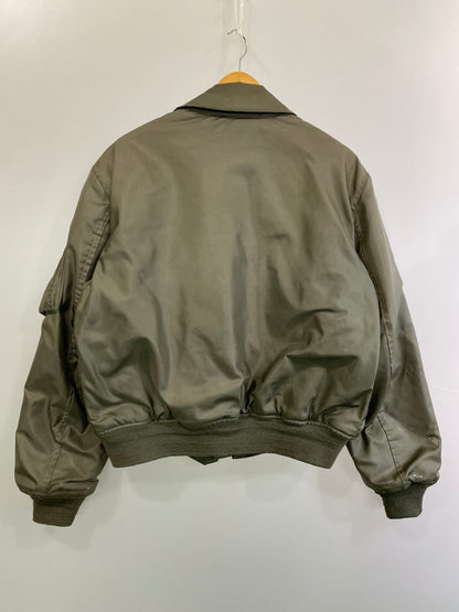 【中古品】【メンズ】 U.S.AIR FORCE ユーエス エアフォース 90'S CWU-45 P FLIGHT JACKET フライトジャケット アウター 146-251126-jt-29-min サイズ：L42-44 カラー：オリーブ 万代Net店