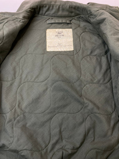 【中古品】【メンズ】 U.S.AIR FORCE ユーエス エアフォース 90'S CWU-45 P FLIGHT JACKET フライトジャケット アウター 146-251126-jt-29-min サイズ：L42-44 カラー：オリーブ 万代Net店