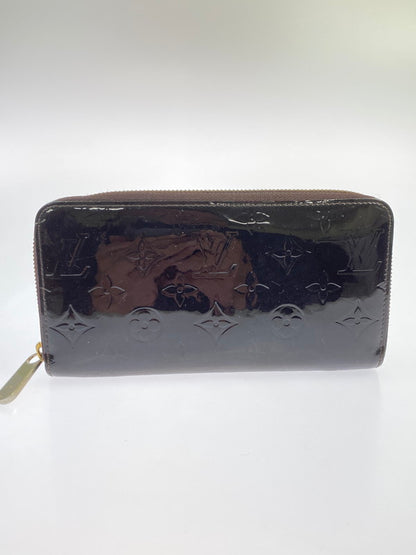 【中古品】【メンズ/レディース】 LOUIS VUITTON ルイ・ヴィトン モノグラム・ヴェルニ ジッピーウォレット M93522 CA2144 長財布 ラウンドファスナー 179-251130-em-46-min カラー：ダークブラウン 万代Net店