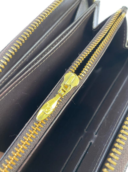 【中古品】【メンズ/レディース】 LOUIS VUITTON ルイ・ヴィトン モノグラム・ヴェルニ ジッピーウォレット M93522 CA2144 長財布 ラウンドファスナー 179-251130-em-46-min カラー：ダークブラウン 万代Net店
