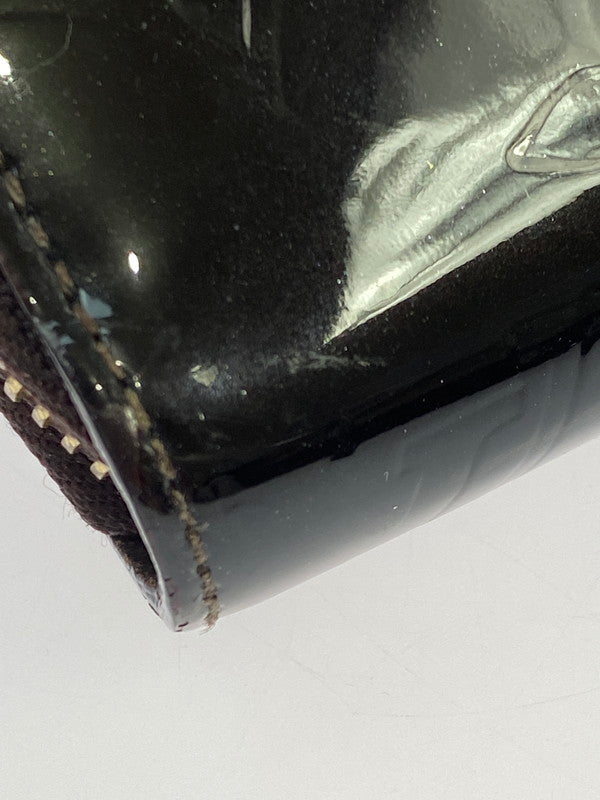【中古品】【メンズ/レディース】 LOUIS VUITTON ルイ・ヴィトン モノグラム・ヴェルニ ジッピーウォレット M93522 CA2144 長財布 ラウンドファスナー 179-251130-em-46-min カラー：ダークブラウン 万代Net店
