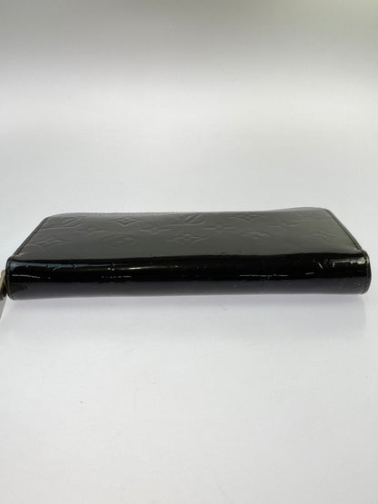 【中古品】【メンズ/レディース】 LOUIS VUITTON ルイ・ヴィトン モノグラム・ヴェルニ ジッピーウォレット M93522 CA2144 長財布 ラウンドファスナー 179-251130-em-46-min カラー：ダークブラウン 万代Net店