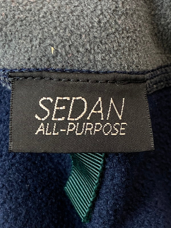 【中古品】【メンズ】 SEDAN ALL-PURPOSE セダンオールパーパス FLEECE FULL ZIP VEST SD23F-CT06 フリース フルジップ ベスト メンズ アウター 140-251128-em-02-min サイズ：L カラー：ネイビー 万代Net店