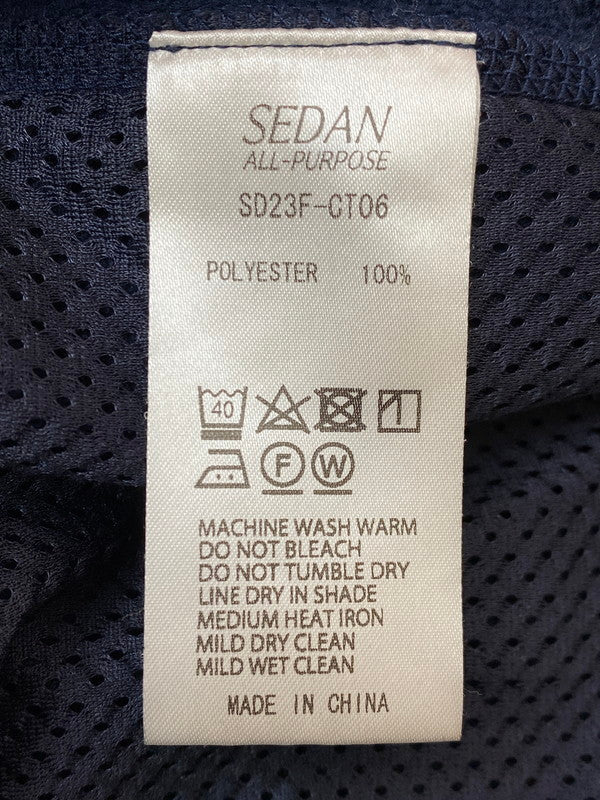 【中古品】【メンズ】 SEDAN ALL-PURPOSE セダンオールパーパス FLEECE FULL ZIP VEST SD23F-CT06 フリース フルジップ ベスト メンズ アウター 140-251128-em-02-min サイズ：L カラー：ネイビー 万代Net店