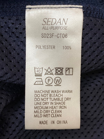 【中古品】【メンズ】 SEDAN ALL-PURPOSE セダンオールパーパス FLEECE FULL ZIP VEST SD23F-CT06 フリース フルジップ ベスト メンズ アウター 140-251128-em-02-min サイズ：L カラー：ネイビー 万代Net店