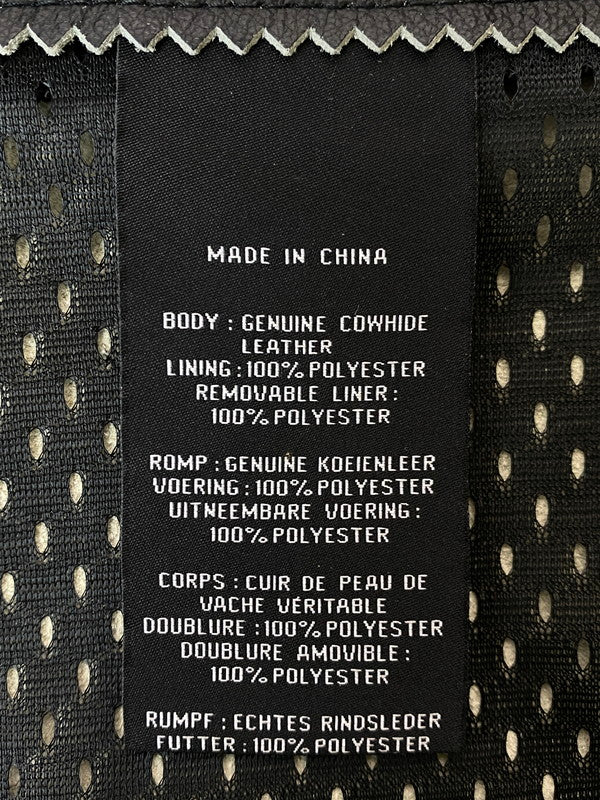 【現状渡し品】【メンズ】 HARLEY DAVIDSON ハーレーダビッドソン ダブル ライダースジャケット レザー メンズ アウター 145-251205-em-48-min サイズ：L カラー：ブラック 万代Net店