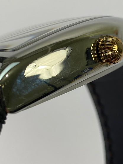 【中古品】【メンズ】 SAAD サード AUTOMATIC WRIST WATCH MJSS-21-T 天然石文字盤 トノー型 自動巻き 腕時計 197-251129-kk-51-min カラー：シルバー/ブラック 万代Net店