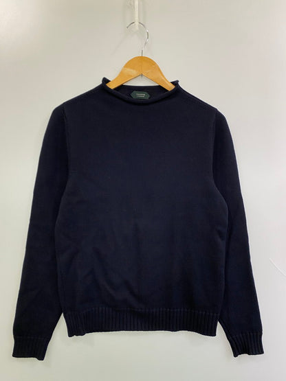 【中古品】【メンズ】 ZANONE ザノーネ ミドルゲージ5G ロールネックニット 7ETJP4 ZC239 トップス 141-251129-kk-27-min サイズ：48 カラー：ネイビー 万代Net店