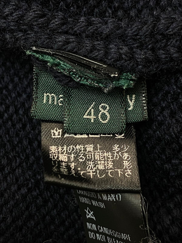 【中古品】【メンズ】 ZANONE ザノーネ ミドルゲージ5G ロールネックニット 7ETJP4 ZC239 トップス 141-251129-kk-27-min サイズ：48 カラー：ネイビー 万代Net店