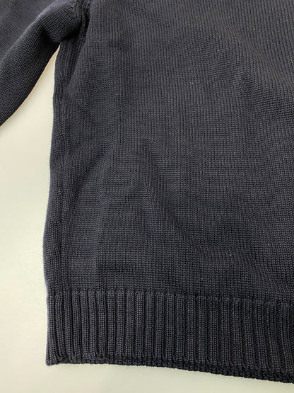 【中古品】【メンズ】 ZANONE ザノーネ ミドルゲージ5G ロールネックニット 7ETJP4 ZC239 トップス 141-251129-kk-27-min サイズ：48 カラー：ネイビー 万代Net店