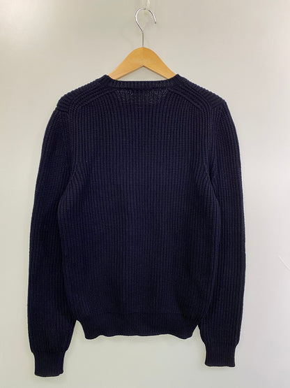 【中古品】【メンズ】 ZANONE ザノーネ クルーネック ニット セーター メンズ トップス 141-251128-em-03-min サイズ：48 カラー：ネイビー 万代Net店