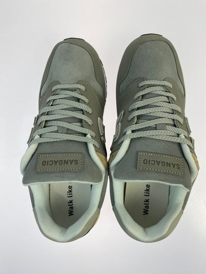 【未使用品】【メンズ】 Sangacio サンガッチョ NYU'S 10TH ANNIVERSARY にゅ〜ず 10th アニバーサリー スニーカー 靴 162-251129-kk-21-min カラー：GRAY 万代Net店